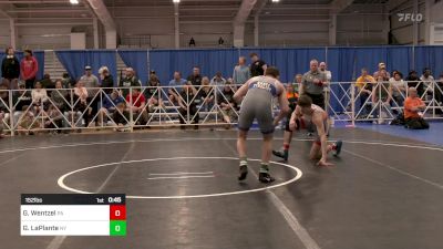 152 lbs Final - Gage Wentzel, PA vs Griffin LaPlante, NY