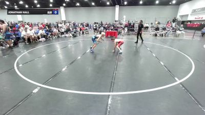 100 lbs Angel Madrigal, Team Oregon vs Jonathan Hall, Team Alabama