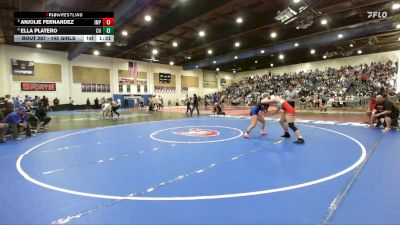 145 Girls Quarterfinal - Anjolie Fernandez, Imperial vs Ella Platero, Central Union