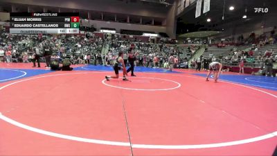 106 lbs Quarterfinal - Eduardo Castellanos, Bentonville Wrestling Club vs Elijah Morris, Panther Youth Wrestling-CPR