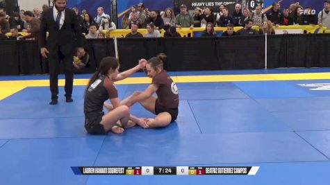 Beatriz Gutierrez Campos vs Lauren Hanako Sognefest 2024 World IBJJF Jiu-Jitsu No-Gi Championship