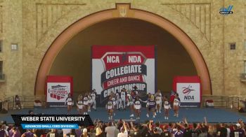 Weber State University [2025 Advanced Small Coed Division I Prelims] 2025 NCA & NDA College Nationals