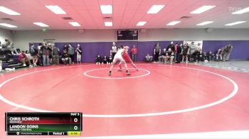 120 lbs Cons. Round 5 - Landon Goins, Bradley Central vs Chris Schroth, Rossview