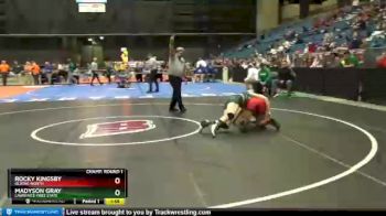 138 lbs Champ. Round 1 - Madyson Gray, Lawrence-Free State vs Rocky Kingsby, Olathe-North
