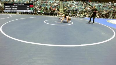 215 lbs Consi Of 4 - Jeremy LeBlanc, Liberty vs Mathew Hinkle, Cascade