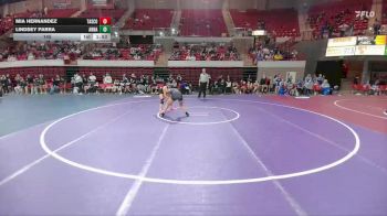 145 lbs Round 3 - 2nd Wrestleback And Semi-finals(16 Team) - Mia Hernandez, Amarillo Tascosa vs Lindsey Parra, Anna