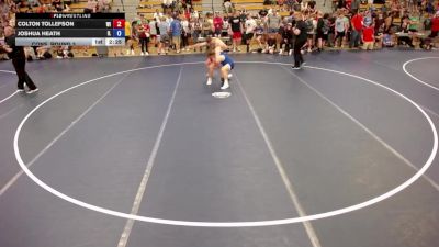 165 lbs Cons. Round 3 - Colton Tollefson, WI vs Joshua Heath, IL