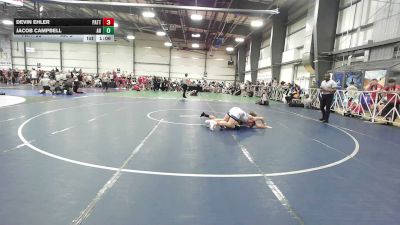 138 lbs Rr Rnd 3 - Devin Ehler, Patton Trained Blue - HSB vs Jacob Campbell, Team Arkansas - HSB