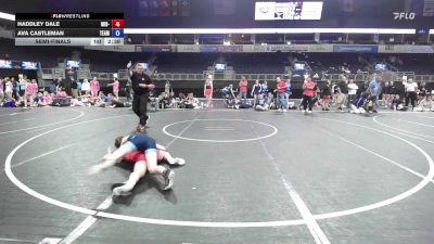117 lbs Semifinal - Haddley Dale, Mid-MO vs Ava Castleman, Team Ky