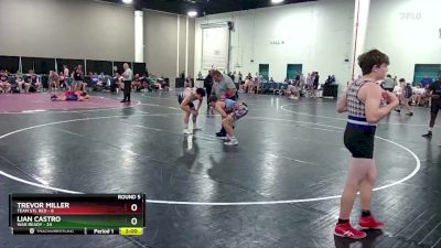 138 lbs Round 5 (16 Team) - Lian Castro, War Ready vs Trevor Miller, Team STL Red