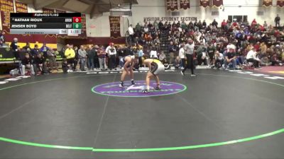 132 lbs Semifinal - Jensen Boyd, Delta vs Nathan Rioux, Avon