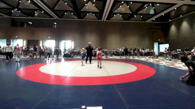 62 lbs Champ. Round 1 - Kye Dauber, IL vs Knox Slone, TN