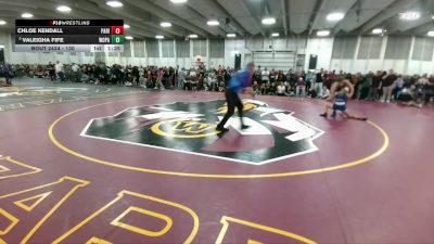 130 lbs Champ. Round 3 - Valeigha Fife, Woodland Park vs Chloe Kendall, Palmer Ridge