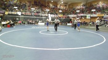 150 lbs Quarterfinal - Jace Grizzle, Lyons HS vs Luke Clydesdale, Norton Community HS