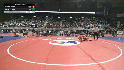 3A-175 lbs Cons. Round 1 - Kaleb Fritz, Rawlins vs Zade Olsen, Torrington