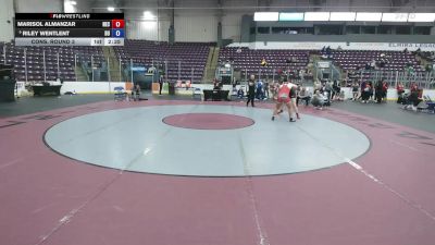 180 lbs Cons. Round 3 - Riley Wentlent, D`Youville vs Marisol Almanzar, New England College