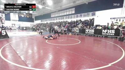 120 lbs Cons. Round 1 - Mikayla Milstein, Lutheran/Orange vs Aaliyah Nunez, Sonora