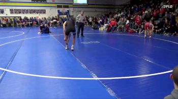 120 lbs Champ. Round 1 - Charlie Foster, Williamsburg vs Braden Barr, Waukee Northwest