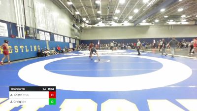 133 lbs Round Of 16 - Arjun Khatri, Stevens vs Jake Craig, Southern Maine