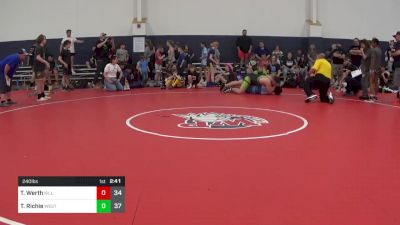 240 lbs Final - Treyton Werth, Killer Elite vs Thomas Richie, West Virginia Wild