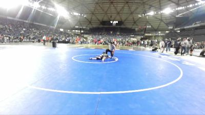 62 lbs Semifinal - Kwinn Abbott, Bethel AllStars Wrestling Club vs Herra Fisher, Punisher Wrestling Company