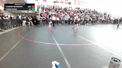 190 lbs Quarterfinal - Cooper McNamara, Westfield vs Owen Pavao, Somerset Berkley