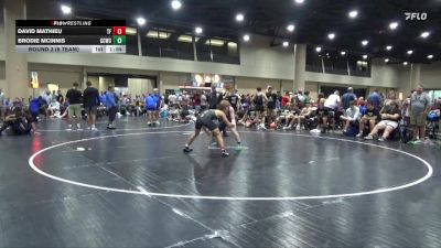 150 lbs Round 3 (6 Team) - Brodie Mcinnis, Gulf Coast WC vs David Mathieu, The Factory Wrestling