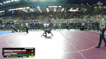 144 2A Quarterfinal - Jonathan Martinez-Mercado, South Ft. Myers vs Jordan Pineda, Felix Varela