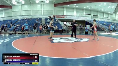 150 lbs 1st Place Match - Hunter Jenkins, KY vs Gabriel Dorman, PA