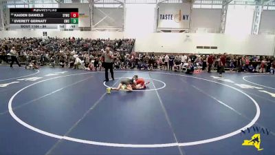 94 lbs Semifinal - Kaiden Daniels, Salamanca Youth Wrestling Club vs Everett Gernatt, Gowanda Wrestling Club