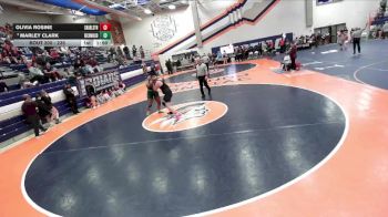 235 lbs Quarterfinal - Marley Clark, Peoria (Richwoods) vs Olivia Rosine, Charleston