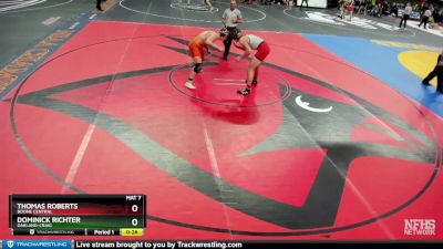 Cons. Round 3 - Thomas Roberts, Boone Central vs Dominick Richter, Oakland-Craig