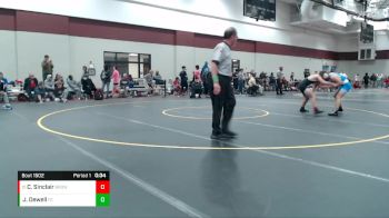 132 lbs Cons. Semi - Caleb Sinclair, Brownsburg vs Justin Dewell, Franklin Central