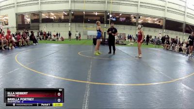 93 lbs Round 3 (8 Team) - Ella Neibert, Indiana vs Briella Portrey, Washington