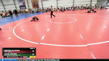 88 lbs Rd# 2 10:30am Friday - Zayde Holmes, Oklahoma Outlaws Red vs Ashton Glasgow, Terps XPress