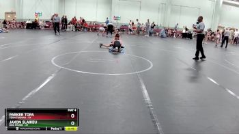 76 lbs Semifinal - Parker Topa, Team Tugman vs Jaxon Slaikeu, Dog Pound