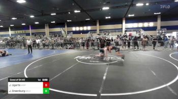 157 lbs Consi Of 64 #2 - Jonathan Ugarte, Hesperia HS vs Jack Greenburg, Gold Rush Wr Ac