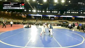 155 lbs Cons. Round 3 - Natalee Austin, Indian Land vs Lilly Nolan, Sumner Hs