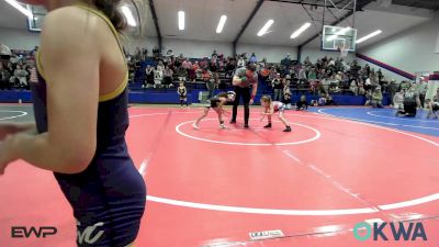 51 lbs Rr Rnd 3 - Reagan Garland, Berryhill Wrestling Club vs Olivia Jones, HURRICANE WRESTLING ACADEMY