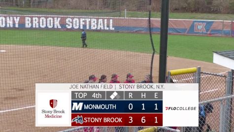 Replay: Monmouth vs Stony Brook | Apr 11 @ 2 PM