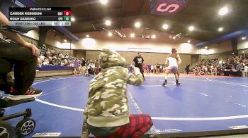 150 lbs Quarterfinal - Camden Robinson, Gladiator Wrestling Club vs Noah Dawejko, Panther Youth Wrestling