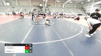 145 lbs Rr Rnd 3 - Liam Flanigan, Filipe Trained Wrestling Academy vs Teagan Ruble, What's Poppin? Yellow