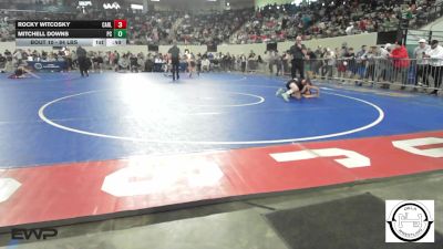 84 lbs Consi Of 32 #2 - Rocky Witcosky, Carl Albert JH vs Mitchell Downs, Putnam City