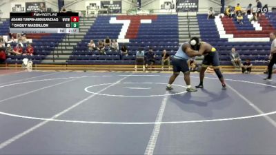 285 lbs Cons. Round 2 - Daguy Massillon, Keiser University vs Adams Turpin-Abdulrazaaq, Wvu Tech (W.Va.)