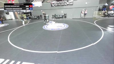 120 lbs Semis - Steven Davenport, Manteca Cobras Wrestling Club vs Vahagn Kirakosyan, LAWC