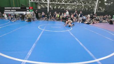 84 lbs Round 5 (6 Team) - Samson Limpscomb, Team Barracuda vs Ezekial Smith, PA Alliance