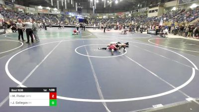 80 lbs Round Of 16 - Mason Pintor, Ortega Middle School vs Jarek Gallegos, D11 All Stars