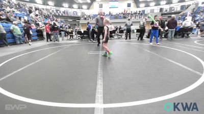 46 lbs Quarterfinal - Koen Goodin, Cowboy Wrestling Club vs Jameson McGuire, Watonga Youth Wrestling