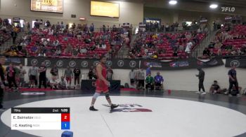 78 kg Semis - Esenbek Baimatov, Colorado vs Connor Keating, Rock Eater Wrestling