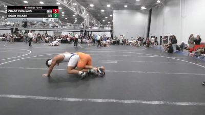 175 lbs Round 2 (6 Team) - Noah Tucker, Rebellion vs Chase Catalano, Savage WA Nightmares